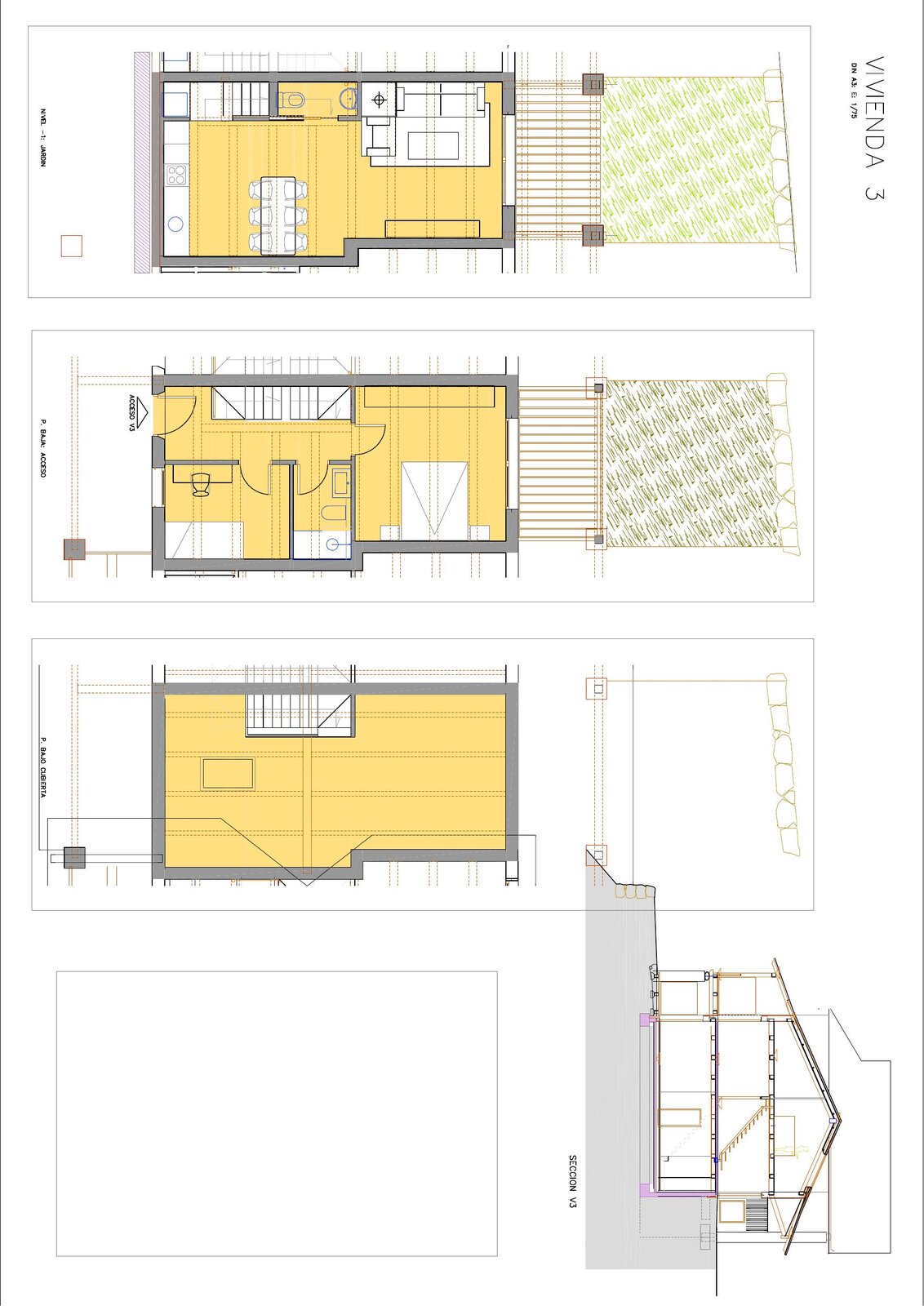 Plano de la vivienda 3